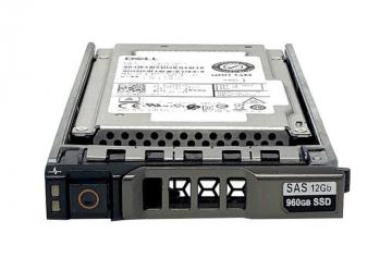 Ổ cứng Dell 960GB SSD SAS 12Gbps MU FIPS-140 PM6 512e 2.5in Hot-Plug 3 DWPD - WMWKG
